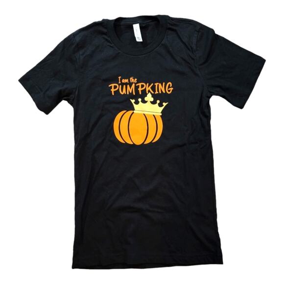 BELLA+CANVAS "I am the PUMPKING" T-shirt | Various Sizes - Picture 1 of 3